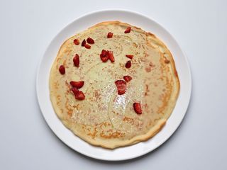 Crema pasticcera e fragole