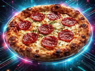 U.S.A. pepperoni pizza