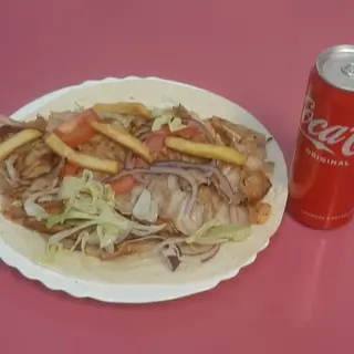 Menu Piadina kebab