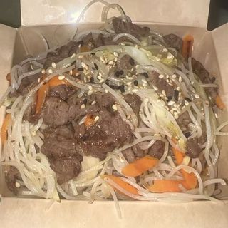 21.B -Spaghetti di riso saltati con manzo