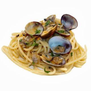 Spaghettoni di Gragnano alle vongole veraci