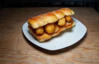 Specialità Mafalda con panelle