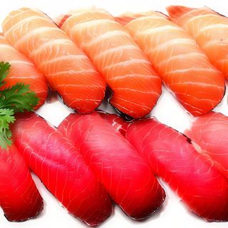 Sushi sake maguro
