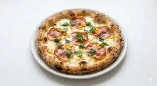 Mais e prosciutto