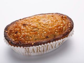 Pasticciotto con frolla ai 5 cereali e pezzettini di mela