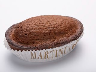 Pasticciotto con frolla al cioccolato e crema al cioccolato