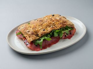 Focaccia con Bresaola