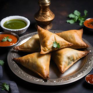 Meat samosa