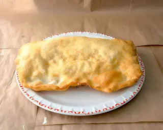 Pizza fritta classica