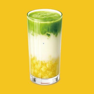 MATCHA PINEAPPLE ICED