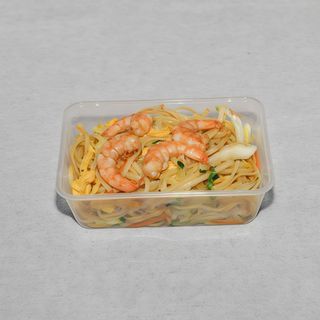 Linguine con Gamberi Saltati