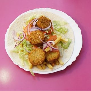 Piadina falafel 