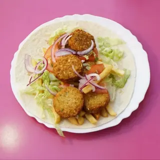 Menu Piadina falafel