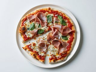 Rucola, prosciutto crudo e mozzarella