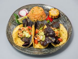 Tacos de gambas