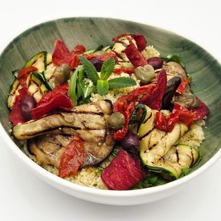 cous cous con verdure