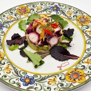 Polpo e avocado