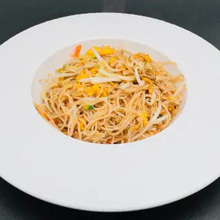 Spaghetti di riso con verdure
