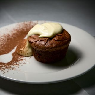 Tortino al cioccolato con crema al Mascarpone
