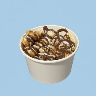 Bowl Bubble Waffel nutella