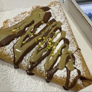 Crèpes Nutella e Pistacchio