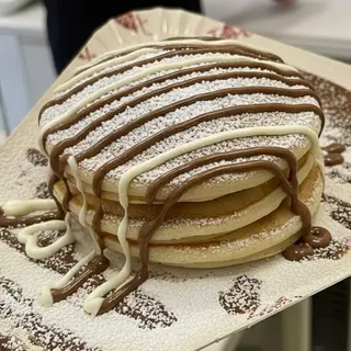 Pancake Nutella e cioccolato bianco