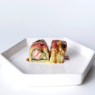 131. Zafferano sake tuna roll