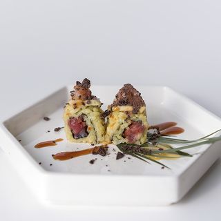 132. Zafferano gamberi rossi roll