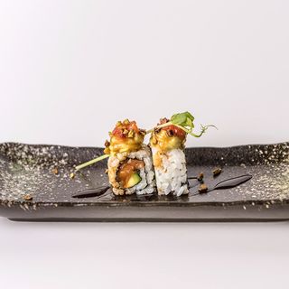 105. Soft slmon roll