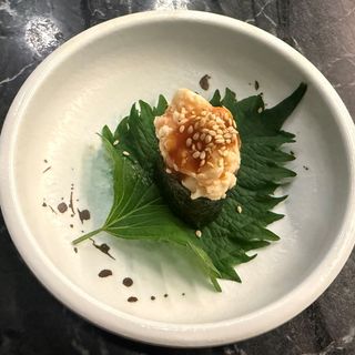 72. Gunkan ebi cotto