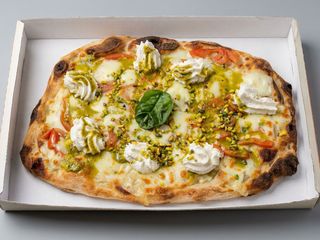 Pinsa Romana pistacchiosa