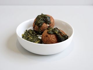 Polpette provola e friarielli