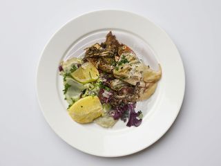 Grigliata gamberi e calamari