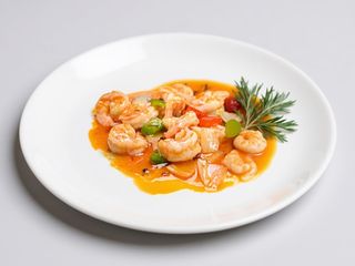 58a. Misto di mare alla piastra salsa thai