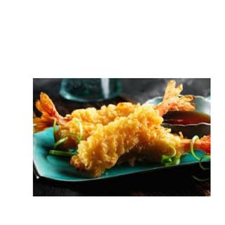 47b. Gamberi fritti con le scaglie di mandorle