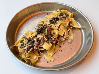 Pappardelle ai funghi poricini 
