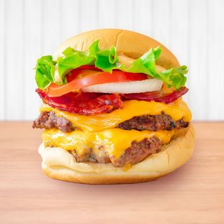 Double Meatball burger