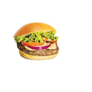 Cheese bacon burger