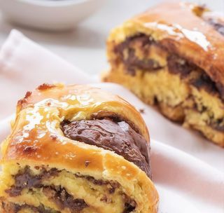 Brioche con Nutella Arachidi