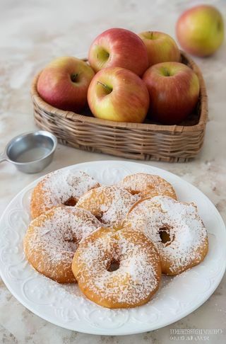 Mela fritta fried apple