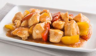 115. Pollo in salsa agro dolce