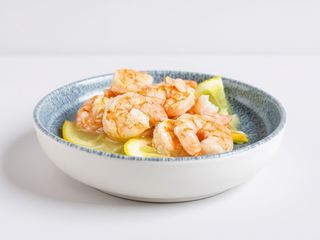56. Gamberi con limone