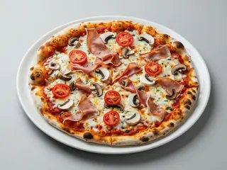 Prosciutto e funghi