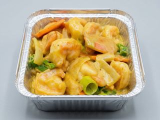 36. Gamberi al Curry