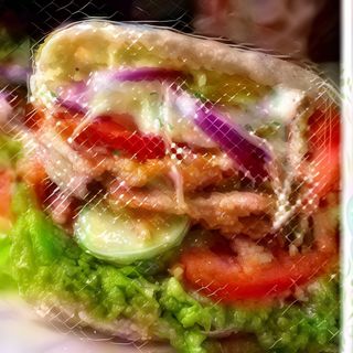 Menu falafel Panino o arrotolato