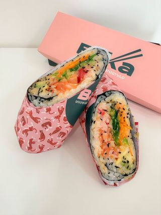 Componi il tuo sushi burrito