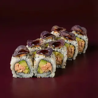 Violet rolls cooked