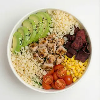 Chicken grilled poke