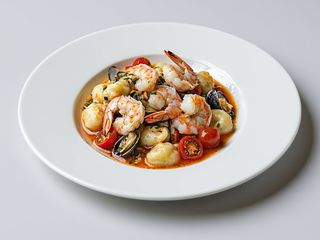 Gnocchi fatti a mano allo scoglio