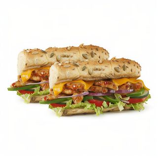 Menu panino pollo teriyaki - 30 cm 